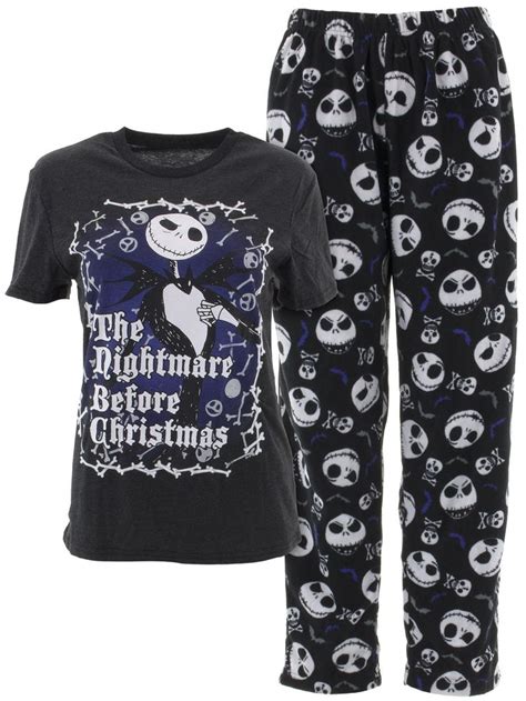 Jack nightmare before christmas pajamas - Nov 16, 2023 · Disney The Nightmare Before Christmas Adult Jack Skellington 3 Piece Minky Pants, Sherpa Pullover, and Socks Pajama Set 4.2 out of 5 stars 29 8 offers from $35.95 